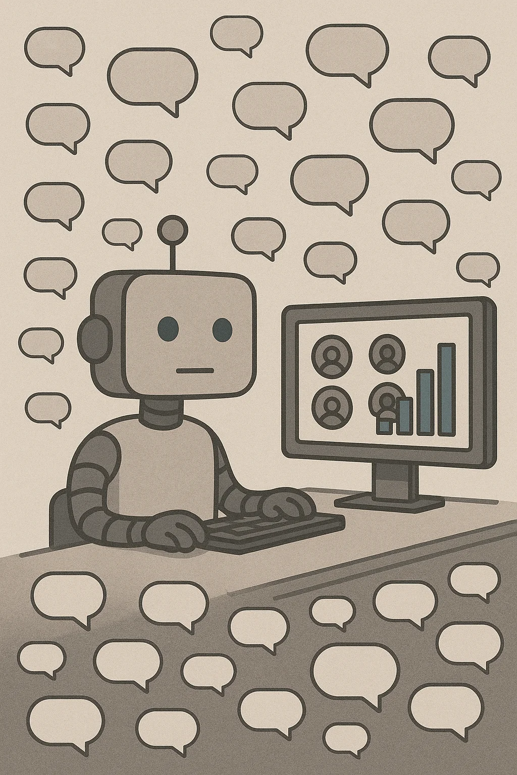 AI-powered qualitative research studies at scale: Qualitative research at quantitative scale through conversational AI technology